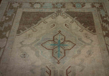 Load image into Gallery viewer, Hand-Knotted Anatolian Turkish Wool Rug 6x9 One of a Kind
