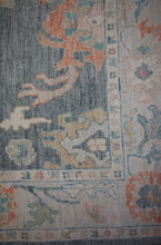 Load image into Gallery viewer, Vegetable Dye Oushak Turkish Area Rug 6x9 One of a Kind
