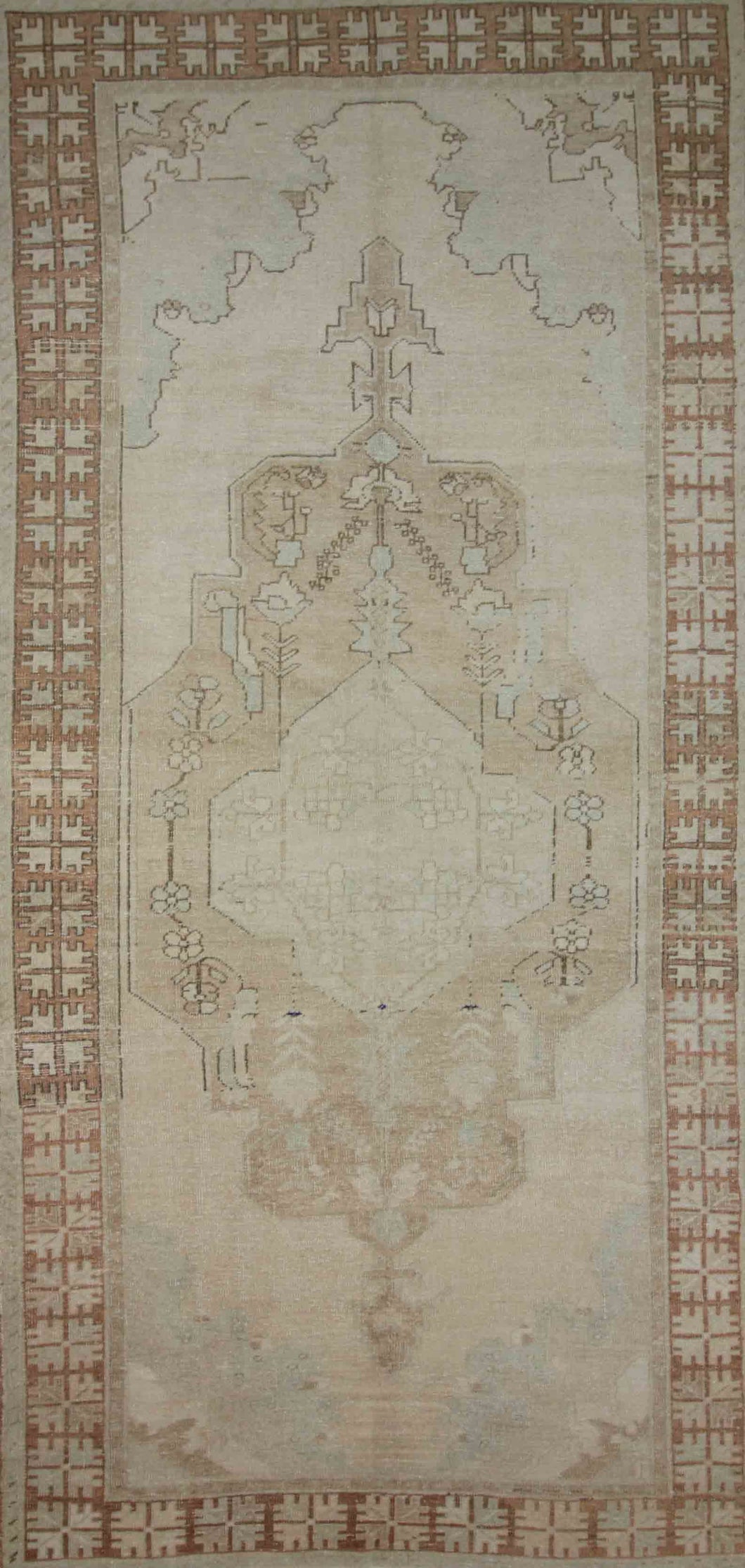 Anatolian Turkish Area Rug 6x9 One of a Kind