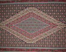 Load image into Gallery viewer, Geometric Kilim Senneh Persian Area Rug 8x10 One of a Kind
