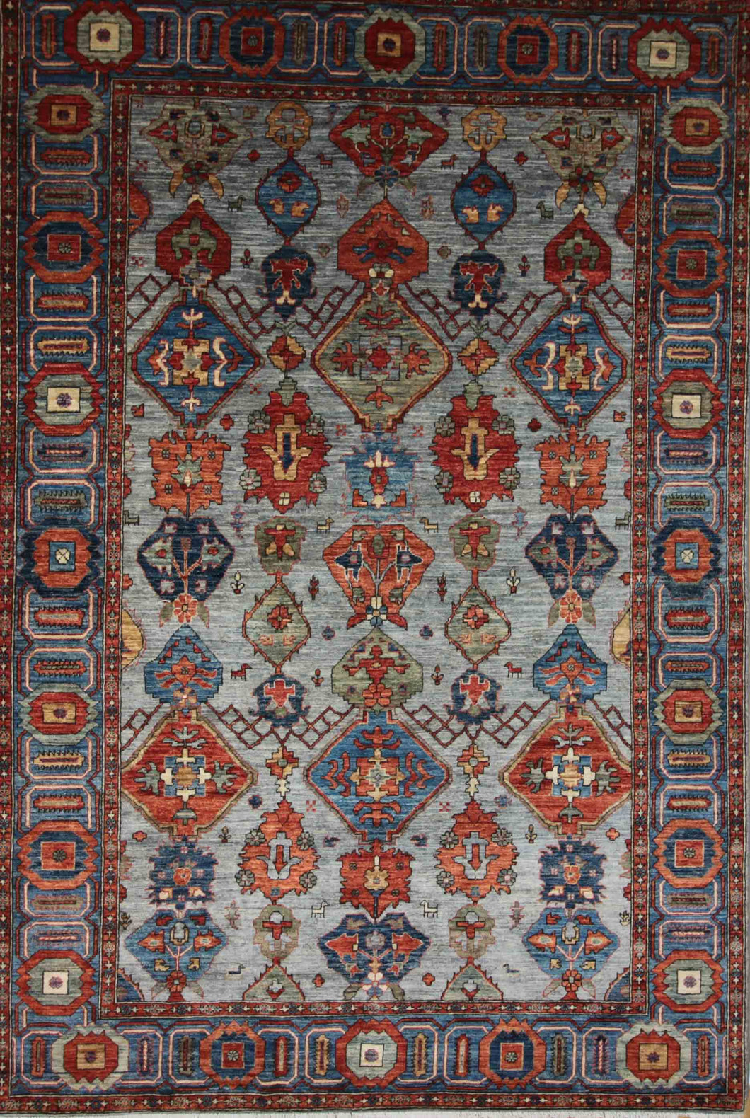 Vegetable Dye Heriz Serapi Oriental Area Rug 6x9 One of a Kind