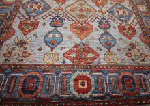 Load image into Gallery viewer, Vegetable Dye Heriz Serapi Oriental Area Rug 6x9 One of a Kind
