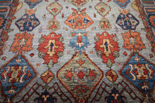 Load image into Gallery viewer, Vegetable Dye Heriz Serapi Oriental Area Rug 6x9 One of a Kind
