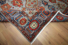 Load image into Gallery viewer, Vegetable Dye Heriz Serapi Oriental Area Rug 6x9 One of a Kind
