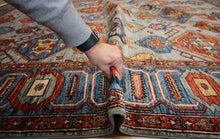 Load image into Gallery viewer, Vegetable Dye Heriz Serapi Oriental Area Rug 6x9 One of a Kind

