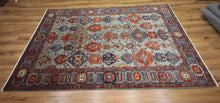 Load image into Gallery viewer, Vegetable Dye Heriz Serapi Oriental Area Rug 6x9 One of a Kind
