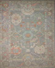Load image into Gallery viewer, Vegetable Dye Oushak Living Room Area Rug 8x10 One of a Kind
