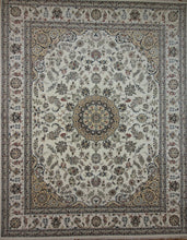 Load image into Gallery viewer, Handmade Floral Nain Persian Rug 8x10 One of a Kind
