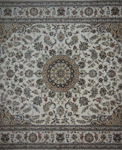 Load image into Gallery viewer, Handmade Floral Nain Persian Rug 8x10 One of a Kind
