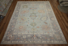 Load image into Gallery viewer, Vegetable Dye Oushak Turkish Area Rug 8x10 One of a Kind
