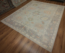 Load image into Gallery viewer, Vegetable Dye Oushak Turkish Area Rug 8x10 One of a Kind
