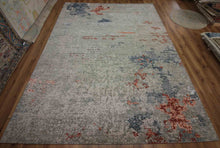 Load image into Gallery viewer, Vegetable Dye Abstract Modern Rug 9x12 One of a Kind
