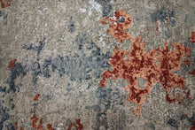 Load image into Gallery viewer, Vegetable Dye Abstract Modern Rug 9x12 One of a Kind
