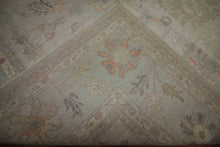 Load image into Gallery viewer, Vegetable Dye Wool Oushak Area Rug 9x12 One of a Kind
