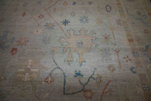 Load image into Gallery viewer, Vegetable Dye Wool Oushak Turkish Area Rug 9x12 One of a Kind
