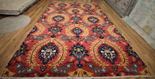 Load image into Gallery viewer, Contemporary Oriental Area Rug 9x12 One of a Kind
