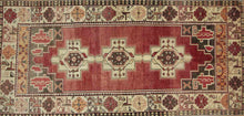Load image into Gallery viewer, Tribal Geometric Anatolian Turkish Runner Rug 3x8 One of a Kind
