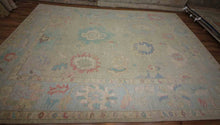 Load image into Gallery viewer, Vegetable Dye Oushak Turkish Large Rug 10x14
