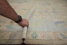 Load image into Gallery viewer, Vegetable Dye Oushak Turkish Large Rug 10x14
