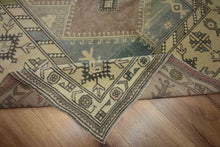 Load image into Gallery viewer, Antique Vegetable Dye Anatolian Turkish Area Rug 5x7 One of a Kind
