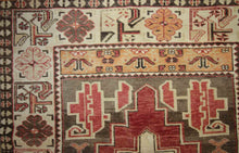 Load image into Gallery viewer, Tribal Geometric Anatolian Turkish Runner Rug 3x8 One of a Kind

