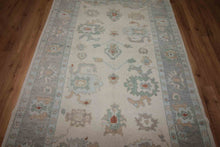 Load image into Gallery viewer, Vegetable Dye Oushak Turkish Area Rug 5x7 One of a Kind
