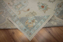 Load image into Gallery viewer, Vegetable Dye Oushak Turkish Area Rug 5x7 One of a Kind

