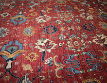 Load image into Gallery viewer, All-Over Floral Heriz Serapi Rug 12x15 One of a Kind
