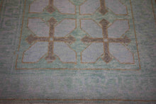Load image into Gallery viewer, Vegetable Dye Oushak Turkish Area Rug 3x5 One of a Kind
