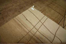 Load image into Gallery viewer, Vegetable Dye Nepalese Handmade Wool Rug 8x10 One of a Kind
