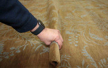 Load image into Gallery viewer, Vegetable Dye Nepalese Handmade Wool Rug 8x10 One of a Kind
