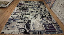 Load image into Gallery viewer, Handmade Abstract Contemporary Area Rug 9x12 One of a Kind
