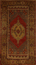 Load image into Gallery viewer, &quot;anatolian rugs&quot; &quot;oushak rugs&quot; &quot;vintage anatolian rug&quot; &quot;oriental rugs&quot; &quot;carpet&quot;
