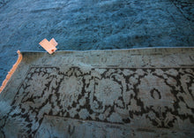 Load image into Gallery viewer, Handmade Wool Tabriz Overdyed Rug 8 x 10 One of a kind
