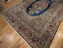 Load image into Gallery viewer, &quot;kerman rug value&quot; &quot;kerman rug for sale&quot; &quot;kerman rug history&quot; &quot;antique kerman rug&quot; &quot;kerman persian rug&quot; &quot;antique kerman rugs for sale&quot;
