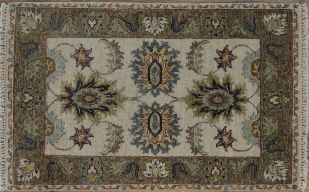 All-Over  Floral  Oriental Area Rug