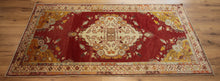 Load image into Gallery viewer, &quot;anatolian rugs&quot; &quot;oushak rugs&quot; &quot;vintage anatolian rug&quot; &quot;oriental rugs&quot; &quot;carpet&quot;

