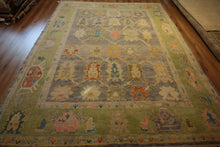 Load image into Gallery viewer, &quot;colorful oushak rugs&quot; &quot;modern oushak rug&quot; &quot;where to buy oushak rugs&quot; &quot;hand knotted oushak rugs&quot; &quot;Turkish Oushak rugs &quot; &quot;oushak rugs&quot;
