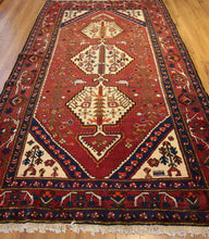 Load image into Gallery viewer, &quot;bakhtiari rugs&quot; &quot;wool bakhtiari rugs&quot; &quot;antique bakhtiari rugs&quot; &quot;bakhtiari rugs&quot; &quot;bakhtiari style rugs&quot; &quot;bakhtiari carpet rugs&quot; &quot;bakhtiari hand knotted rugs&quot;
