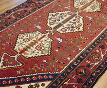 Load image into Gallery viewer, &quot;bakhtiari rugs&quot; &quot;wool bakhtiari rugs&quot; &quot;antique bakhtiari rugs&quot; &quot;bakhtiari rugs&quot; &quot;bakhtiari style rugs&quot; &quot;bakhtiari carpet rugs&quot; &quot;bakhtiari hand knotted rugs&quot;
