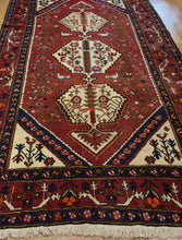 Load image into Gallery viewer, &quot;bakhtiari rugs&quot; &quot;wool bakhtiari rugs&quot; &quot;antique bakhtiari rugs&quot; &quot;bakhtiari rugs&quot; &quot;bakhtiari style rugs&quot; &quot;bakhtiari carpet rugs&quot; &quot;bakhtiari hand knotted rugs&quot;
