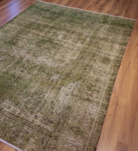 Load image into Gallery viewer, &quot;overdyed rugs 8x10&quot; &quot;overdyed persian rugs&quot; &quot;antique overdyed rugs&quot; &quot;overdyed rugs 6x9&quot; &quot;overdyed turkish rug&quot; &quot;overdyed rug&quot;

