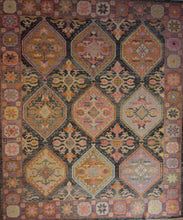 Load image into Gallery viewer, All-Over Vegetable Dye Oushak Turkish Area Rug 8x10 One of a Kind
