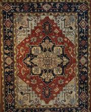 Load image into Gallery viewer, &quot;heriz rug&quot; &quot;heriz serapi rugs&quot; &quot;antique heriz serapi rugs&quot; &quot;heriz rug patterns&quot; &quot;heriz rug value&quot; &quot;antique heriz rug&quot;
