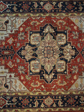 Load image into Gallery viewer, &quot;heriz rug&quot; &quot;heriz serapi rugs&quot; &quot;antique heriz serapi rugs&quot; &quot;heriz rug patterns&quot; &quot;heriz rug value&quot; &quot;antique heriz rug&quot;
