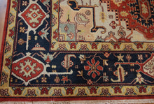 Load image into Gallery viewer, &quot;heriz rug&quot; &quot;heriz serapi rugs&quot; &quot;antique heriz serapi rugs&quot; &quot;heriz rug patterns&quot; &quot;heriz rug value&quot; &quot;antique heriz rug&quot;
