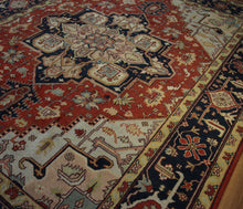 Load image into Gallery viewer, &quot;heriz rug&quot; &quot;heriz serapi rugs&quot; &quot;antique heriz serapi rugs&quot; &quot;heriz rug patterns&quot; &quot;heriz rug value&quot; &quot;antique heriz rug&quot;
