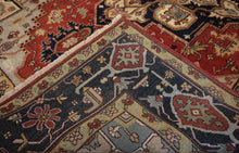 Load image into Gallery viewer, &quot;heriz rug&quot; &quot;heriz serapi rugs&quot; &quot;antique heriz serapi rugs&quot; &quot;heriz rug patterns&quot; &quot;heriz rug value&quot; &quot;antique heriz rug&quot;
