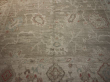 Load image into Gallery viewer, &quot;colorful oushak rugs&quot; &quot;modern oushak rug&quot; &quot;where to buy oushak rugs&quot; &quot;hand knotted oushak rugs&quot; &quot;oushak rugs&quot; &quot;oushak rugs 9x12&quot;
