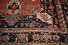 Load image into Gallery viewer, &quot;heriz serapi rugs for sale&quot; &quot;antique heriz serapi rugs&quot; &quot;heriz rug&quot; &quot;heriz rug patterns&quot; &quot;geometric heriz rug&quot; &quot;heriz rug value&quot;
